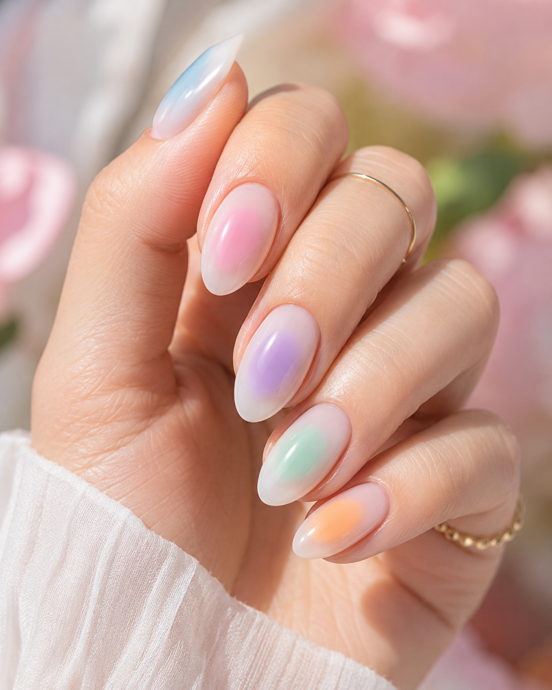 Pastell Aura Nails